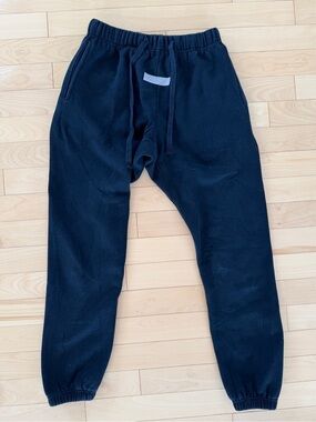 Essentials Fear of God Black Sweatpants